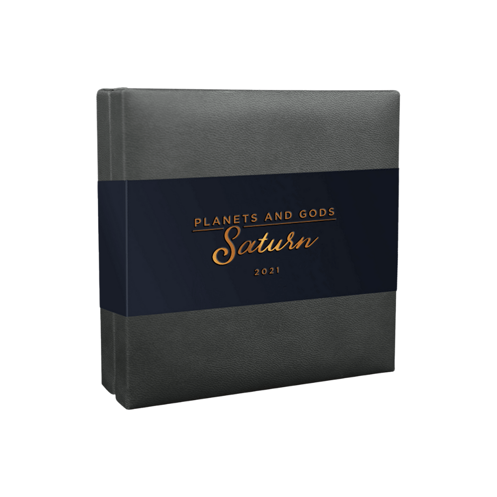 SATURN Planets and Gods 3 Oz Silver Coin 3000 Francs Cameroon 2021