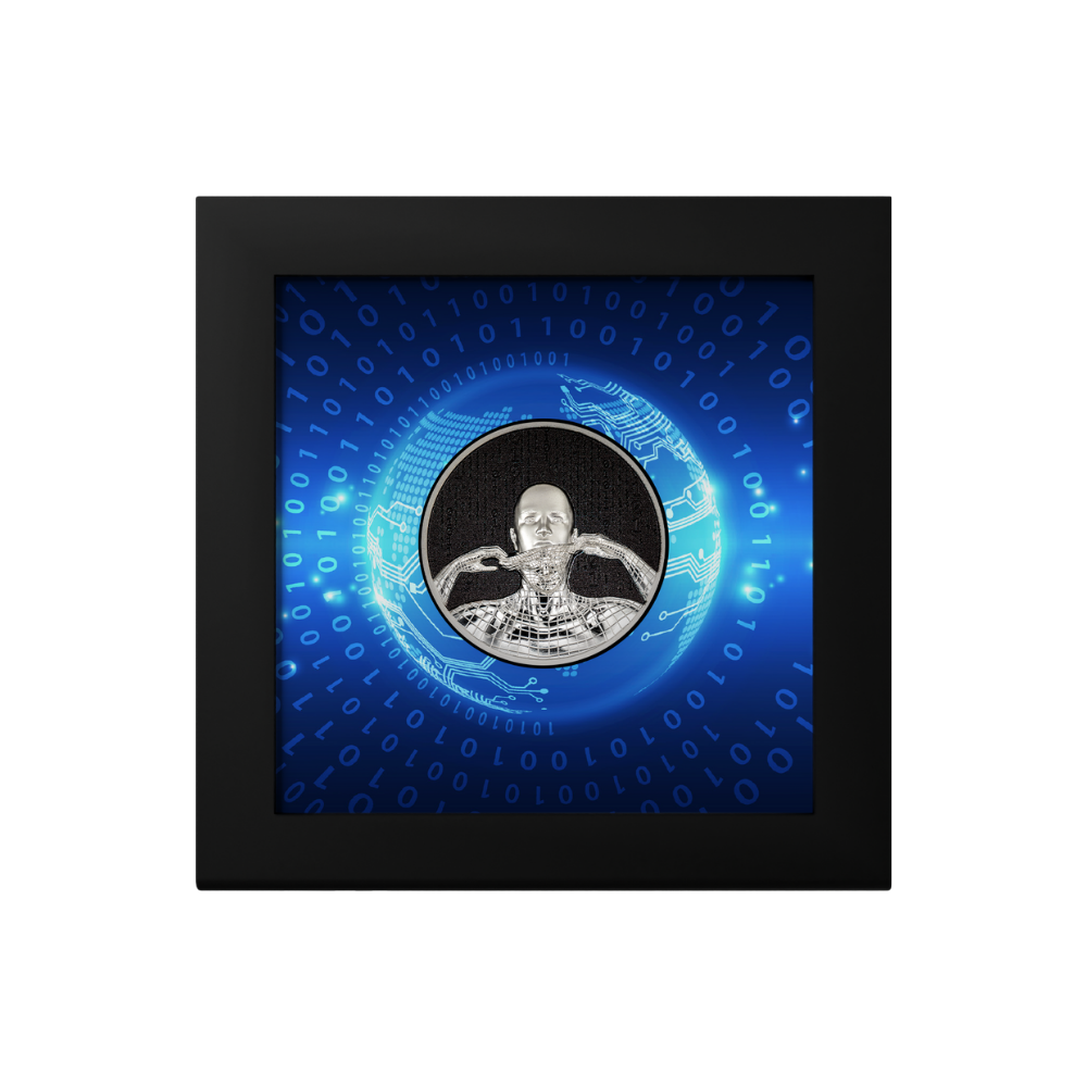 SECOND SKIN 1 Oz Silver Coin $5 Cook Islands 2023