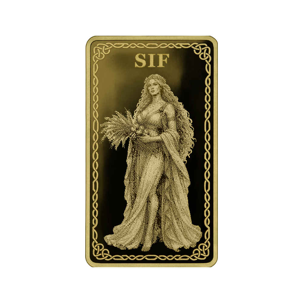 Sif Gods of Germania Gold Bar 2026 Germania Mint
