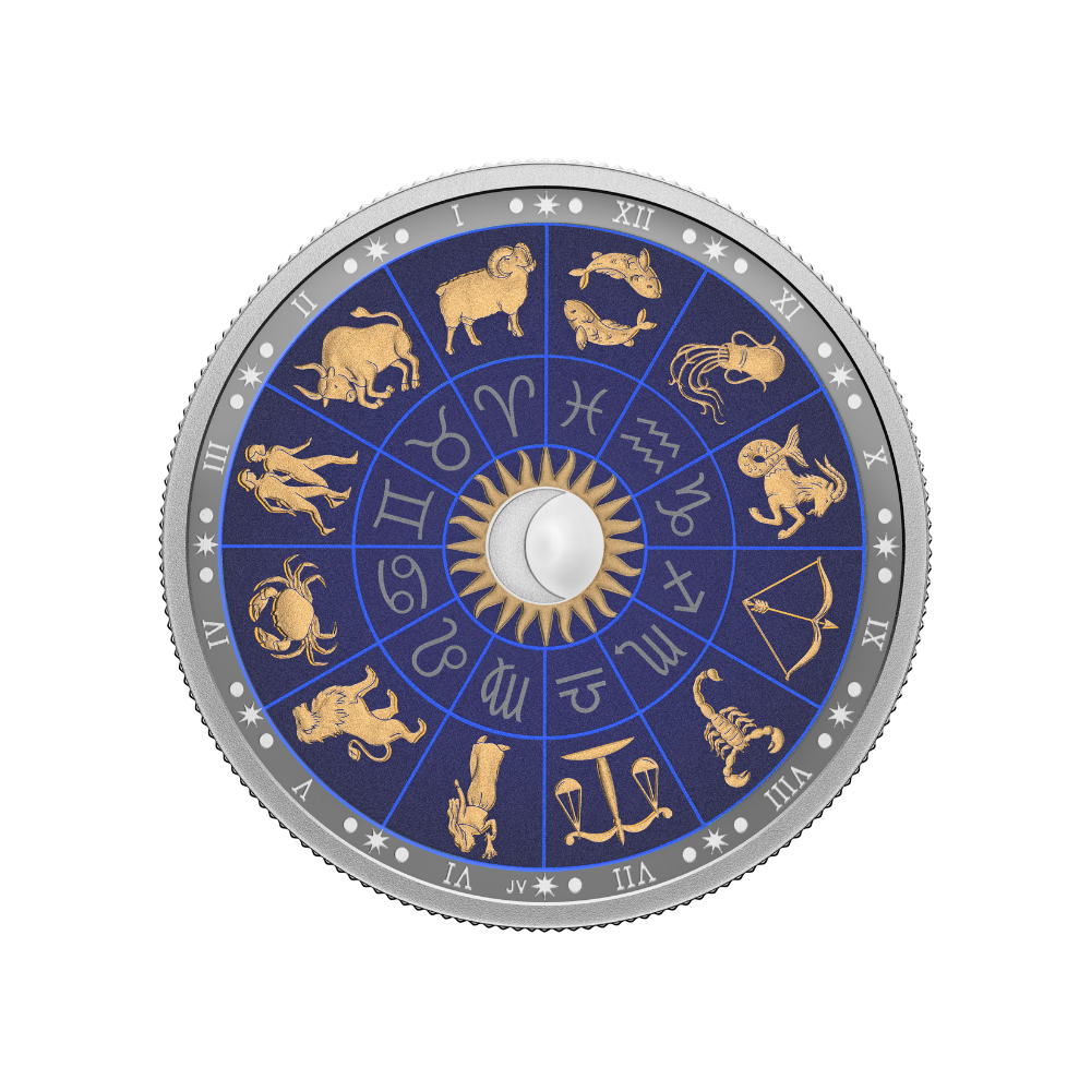 SIGNS OF THE ZODIAC 2 Oz Silver Coin $30 Canada 2022