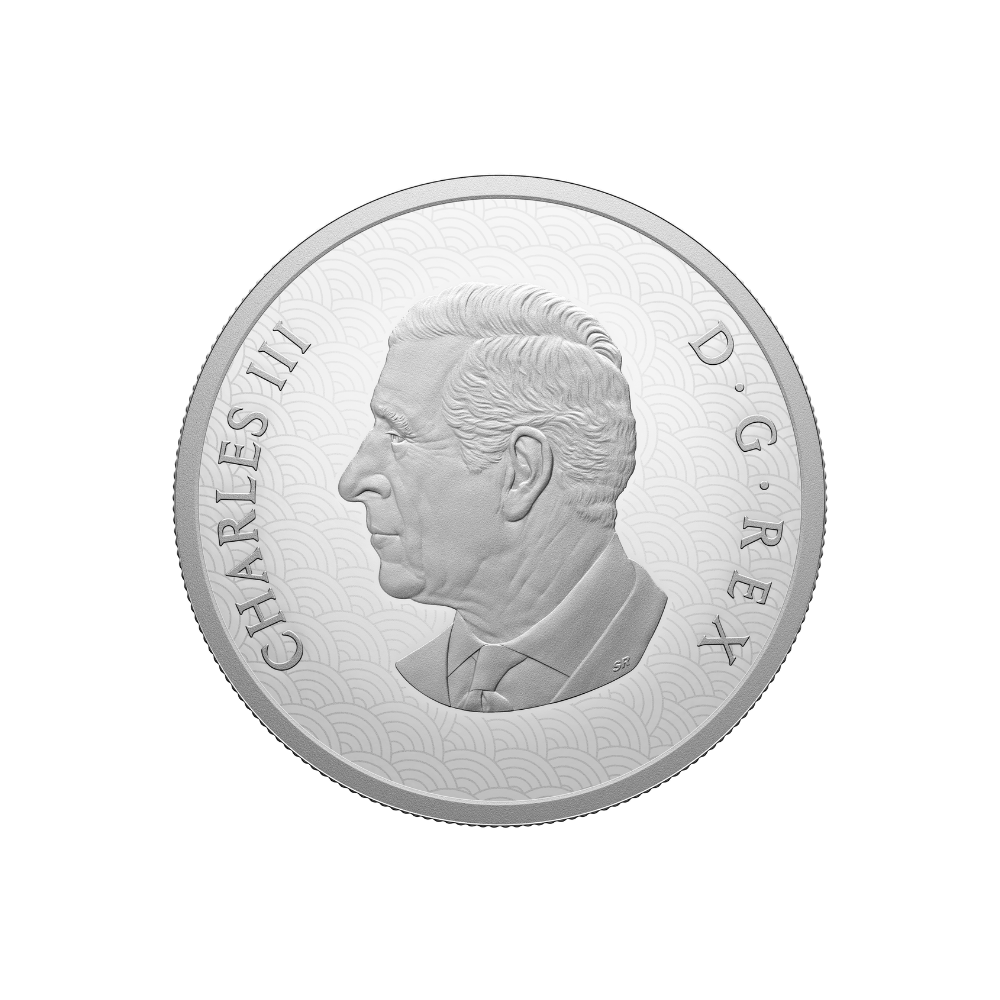 SNAKE Lunar Year 1 Oz Silver Coin $15 Canada 2025