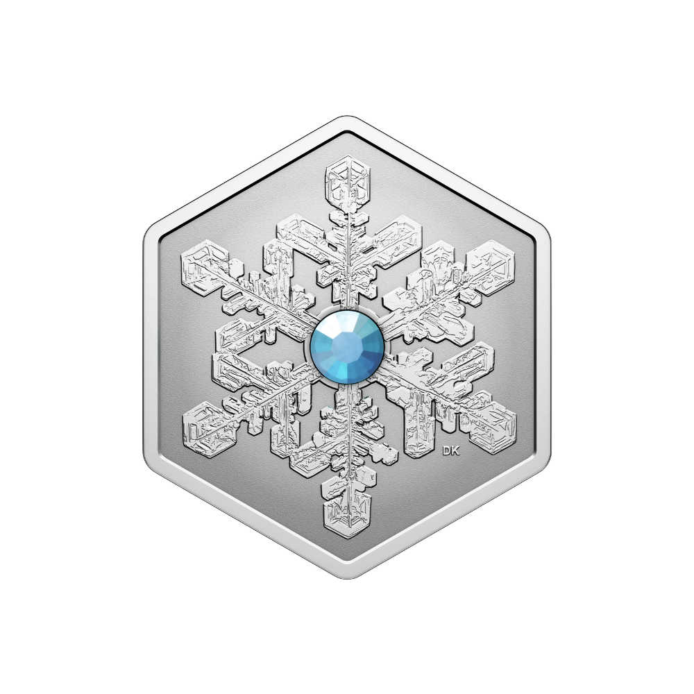 SNOWFLAKE Silver Coin $20 Canada 2024