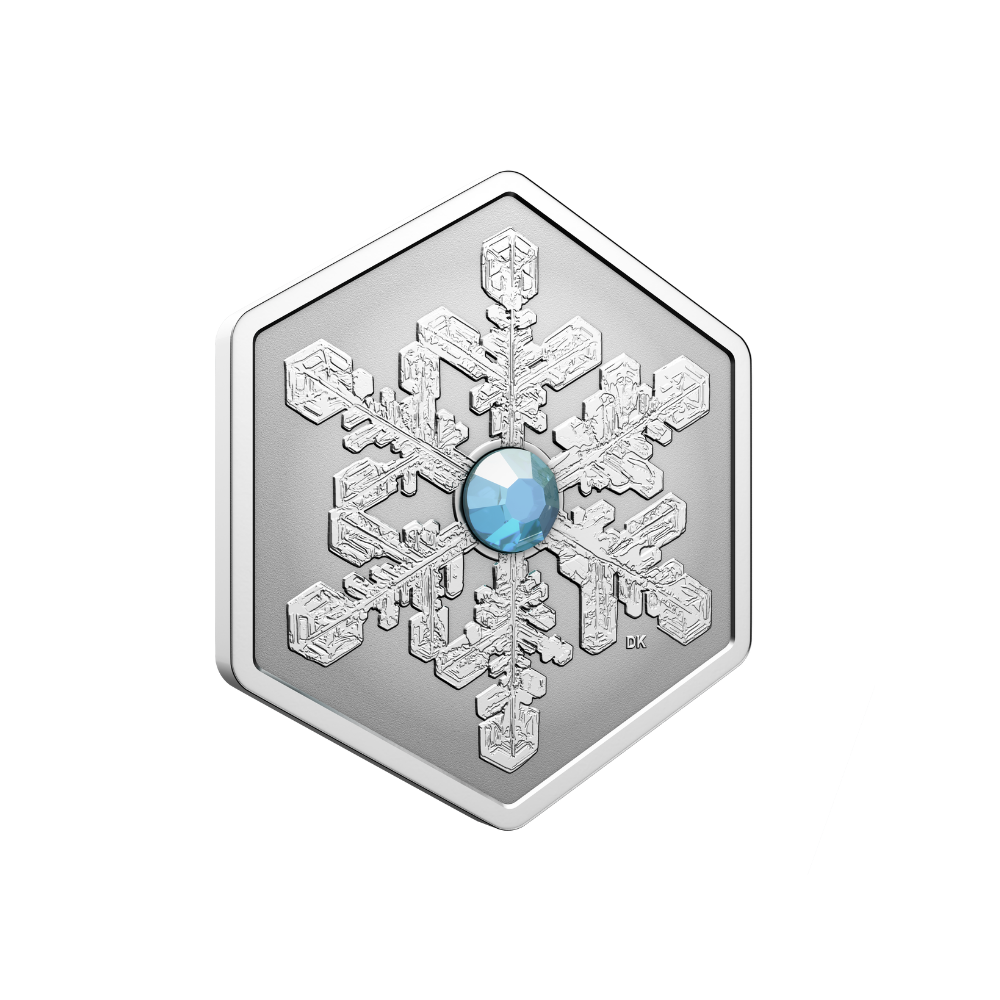 SNOWFLAKE Silver Coin $20 Canada 2024