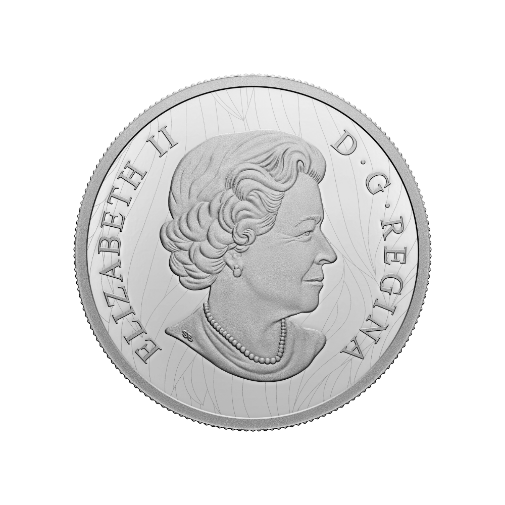 SNOWY OWL ON DRIFTWOOD By Robert Bateman 2 Oz Silver Coin $30 Canada 2022