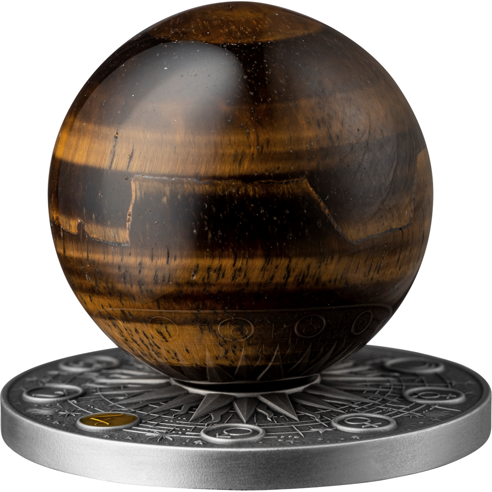 JUPITER Solar System 2 Oz Silver Coin - PARTHVA COIN