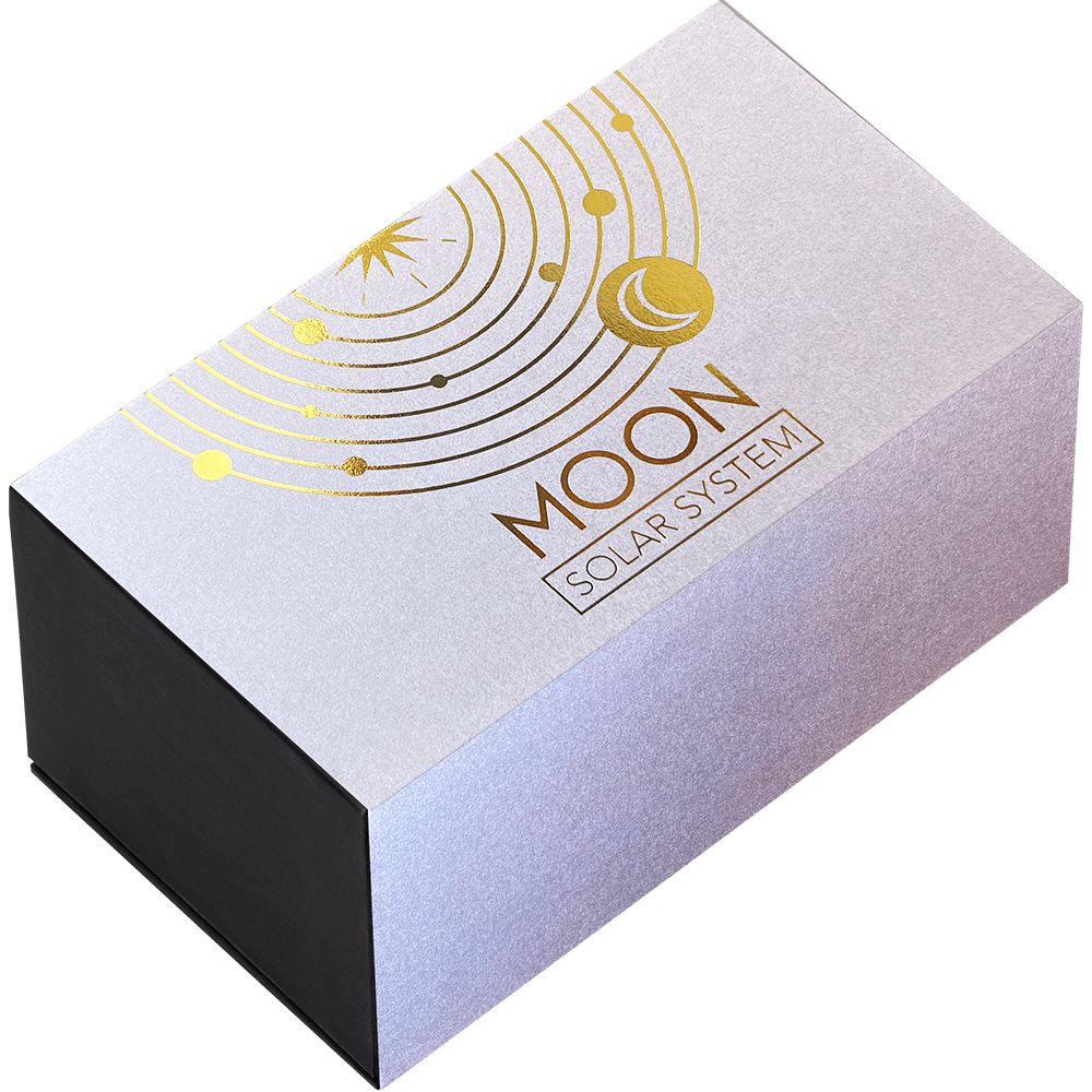 MOON Solar System 2 Oz Silver Coin 10 Cedis Ghana 2025 packaging1 Mint XXI Parthava Coin