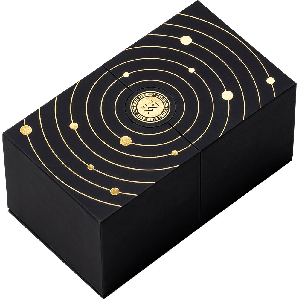 SATURN Solar System 2 Oz Silver Coin 10 Cedis Ghana 2025 packaging2 Mint XXI Parthava Coin
