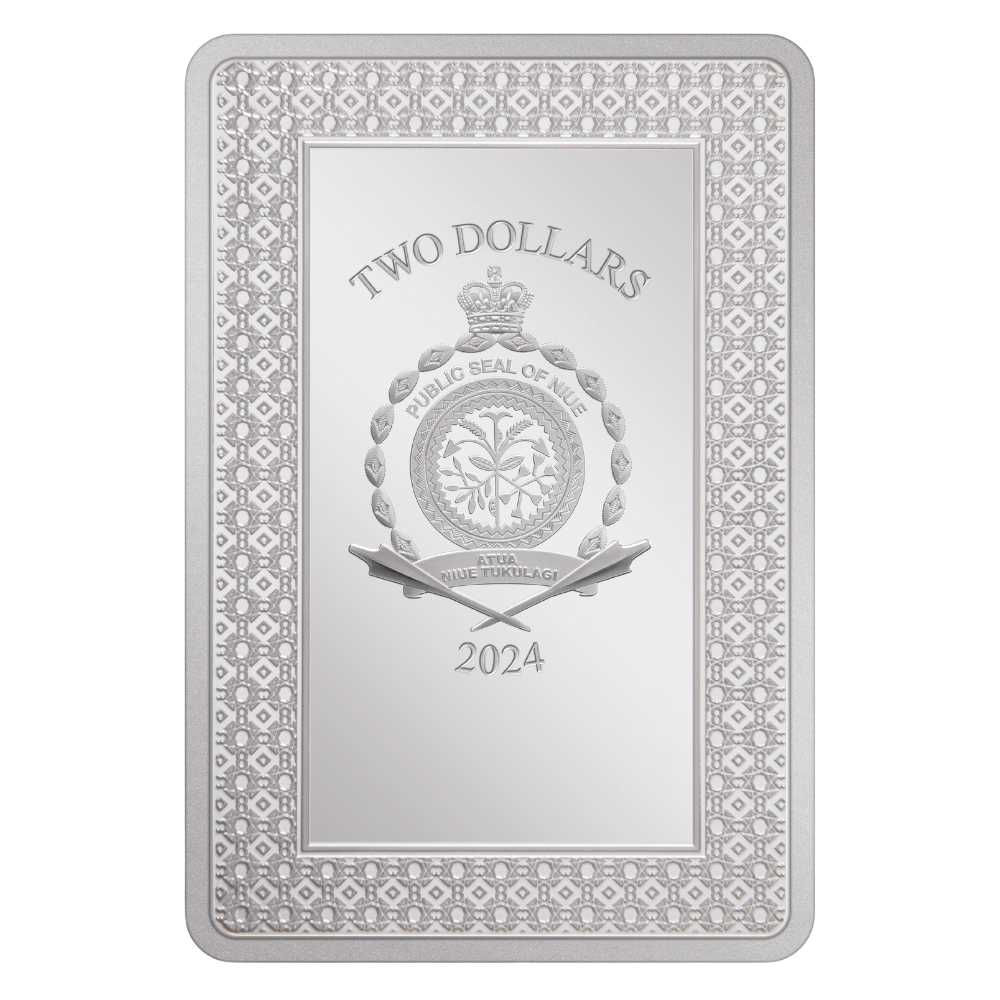 Tarot Cards The Star 1 Oz Silver Coin - PARTHAVA COIN