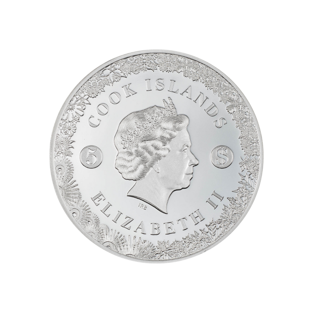 SUMMER Manga 1 Oz Silver Coin $5 Cook Islands 2022