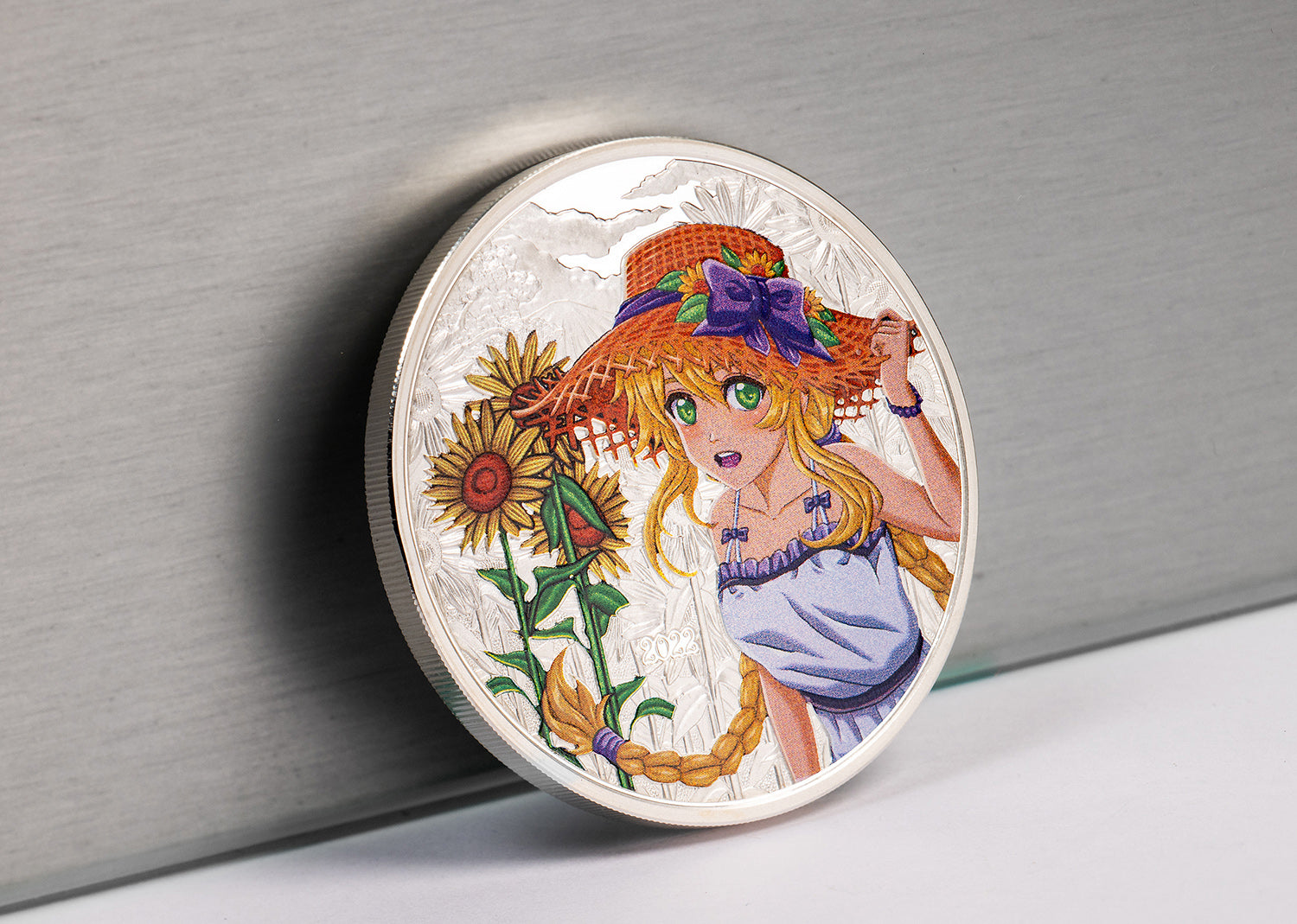 SUMMER Manga 1 Oz Silver Coin $5 Cook Islands 2022