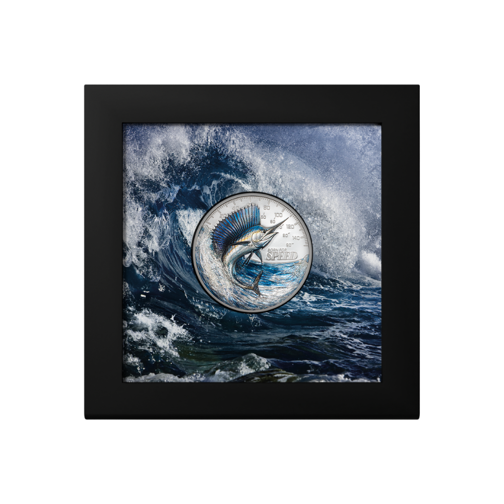 Sailfish Born for Speed 1 Oz Silver Coin 2026 CIT