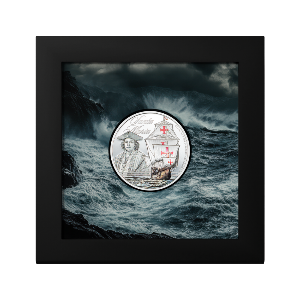 Santa Maria Legends of The Seas 1 Oz Silver Coin 2026 CIT COIN INVEST AG