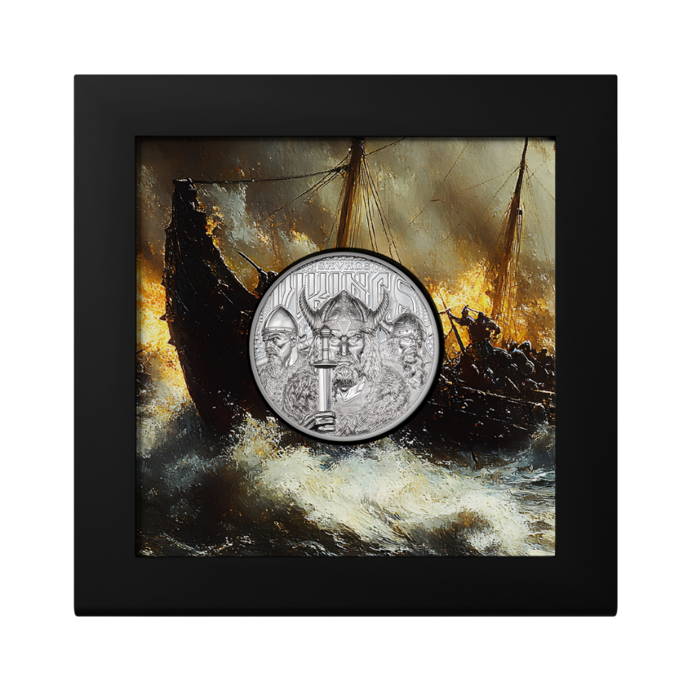 Savage Vikings Legends 1 Oz Silver Coin 2026 CIT COIN INVEST AG