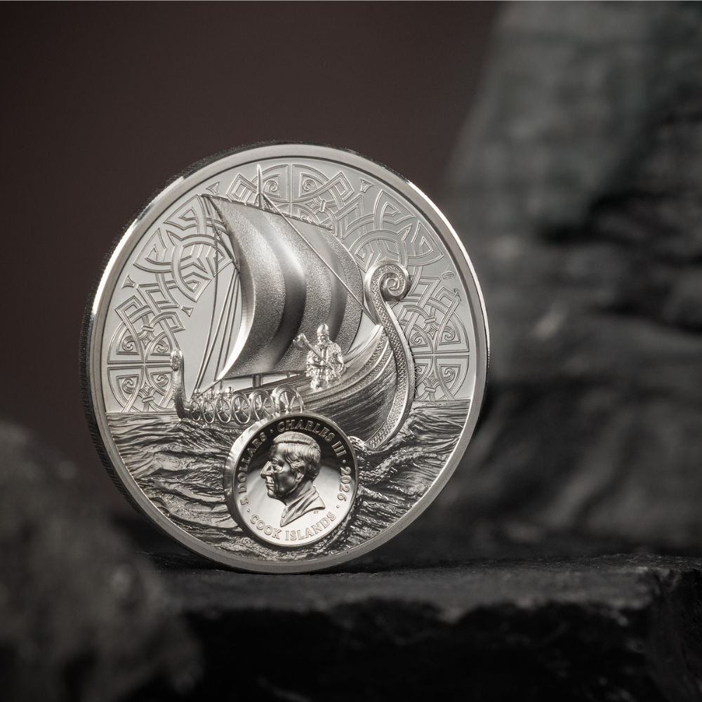 Savage Vikings Legends 1 Oz Silver Coin 2026 CIT COIN INVEST AG