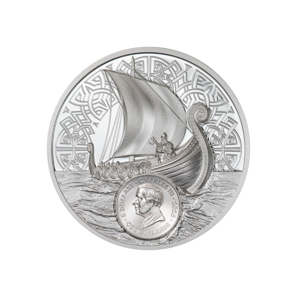 Savage Vikings Legends 1 Oz Silver Coin 2026 CIT COIN INVEST AG