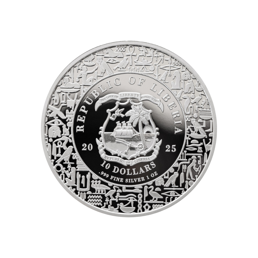 Sekhmet Egyptian Heritage Series 1 Oz Silver Coin 2025