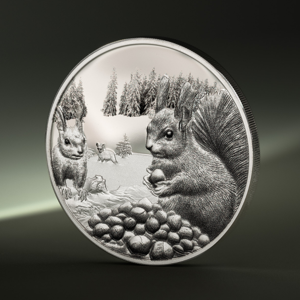 Seven Deadly Sins Greed 1 Oz Silver Coin 2027 CIT COIN INVEST AG
