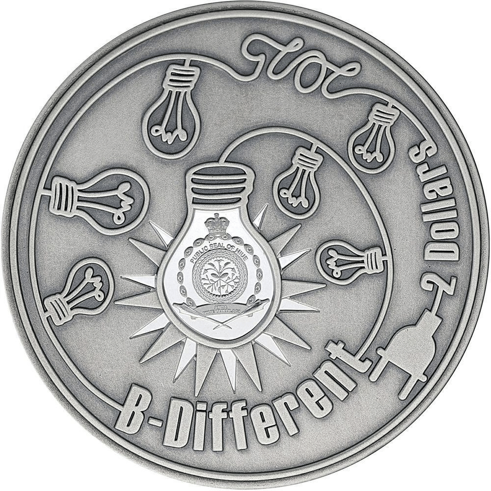 Sheep B-Different 2 Oz Silver Coin 2025