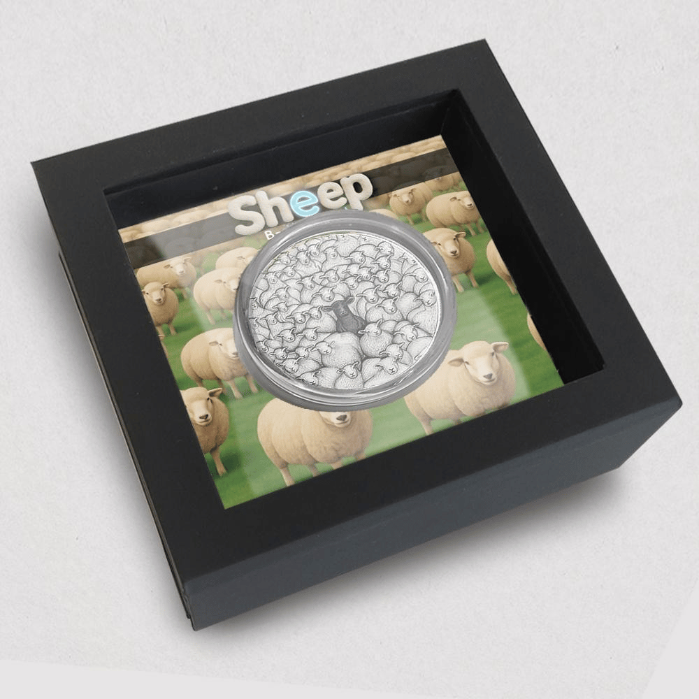 Sheep B-Different 2 Oz Silver Coin 2025