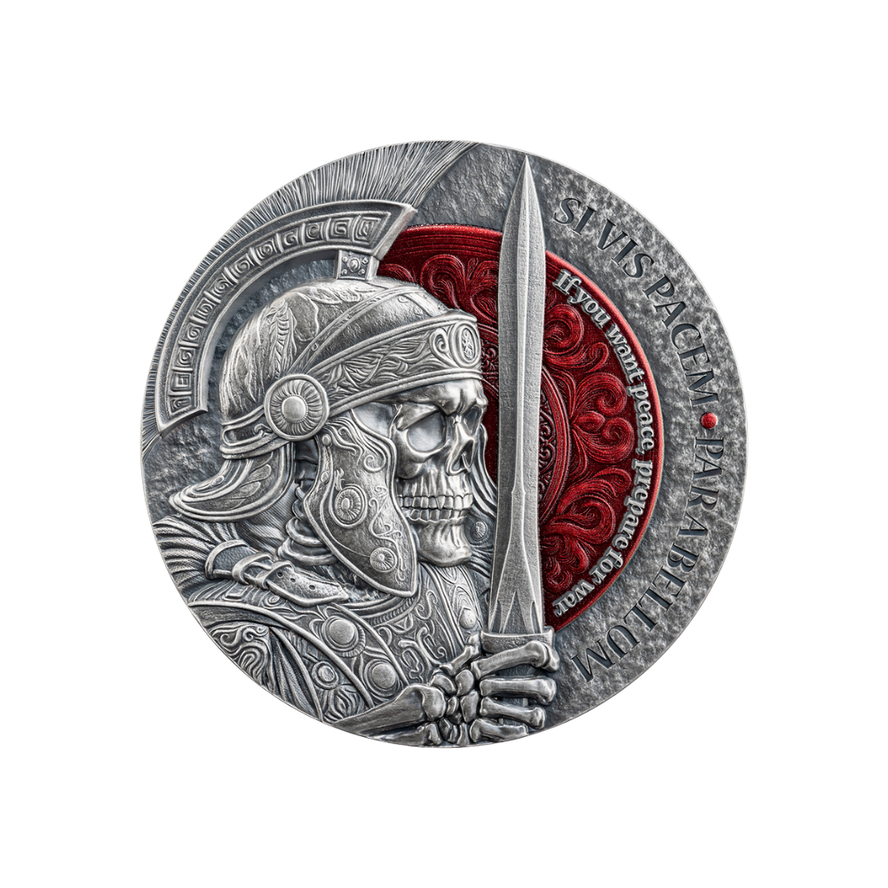 Si Vis Pacem Para Bellum 2 Oz Silver Coin 2025