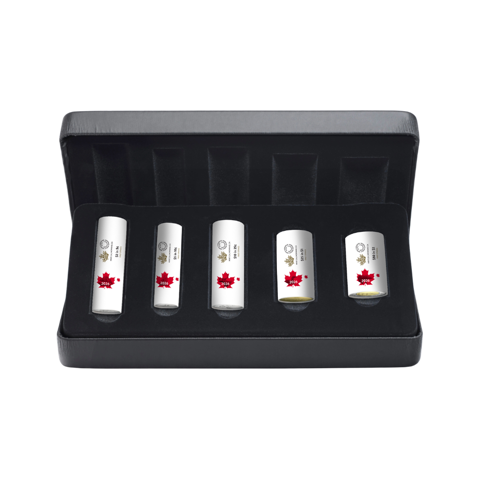 Special Wrap Roll Collection First Strikes 2026 Canada Royal Canadian Mint