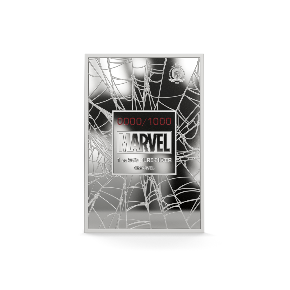 Marvel The Bite That Changed Everything 1 Oz Silver Collectible Coin AGORO