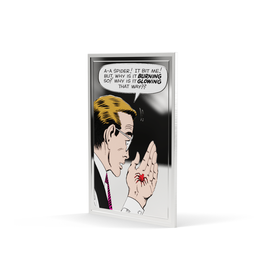 Marvel The Bite That Changed Everything 1 Oz Silver Collectible Coin AGORO