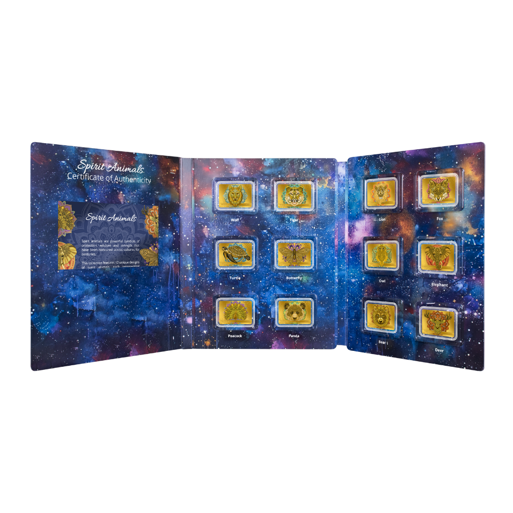 Full Set Spirit Animals Collection 1/200 Oz Gold Coin 2026