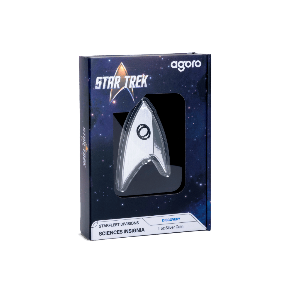 Star Trek Starfleet Divisions Medical Insignia 1 Oz Silver Coin - PARTHAVA COIN
