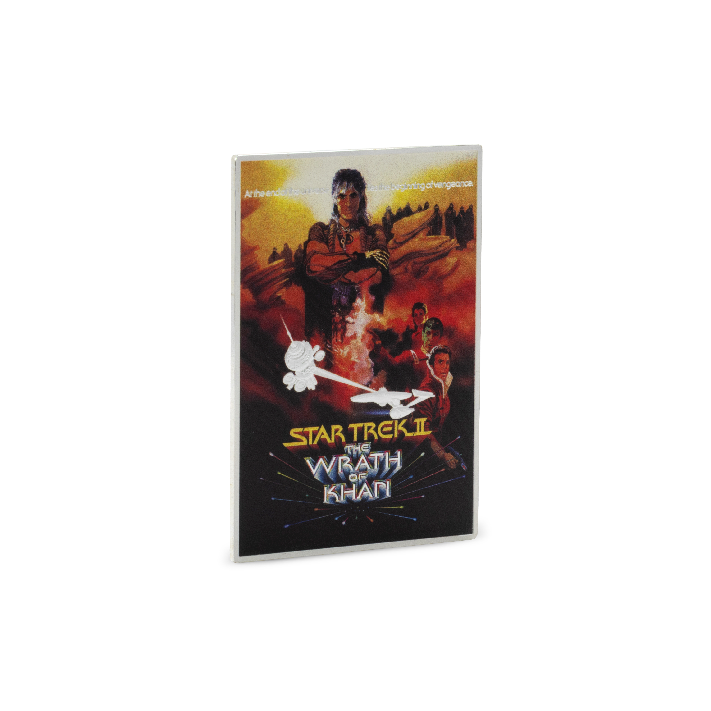 Star Trek II: The Wrath of Khan Silver Coin AGORO