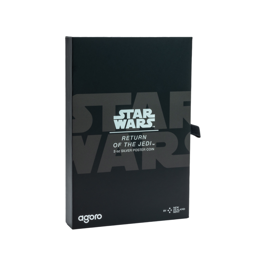 Star Wars™ Return of The Jedi™ 3 Oz Silver Poster Coin