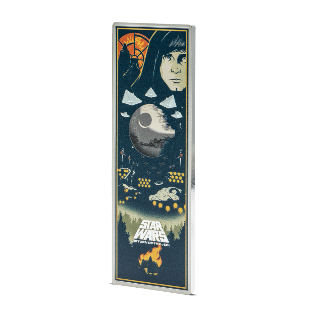 Star Wars™ Return of The Jedi™ 3 Oz Silver Poster Coin