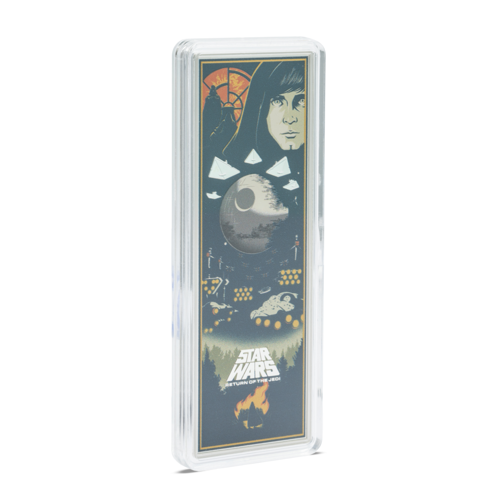 Star Wars™ Return of The Jedi™ 3 Oz Silver Poster Coin