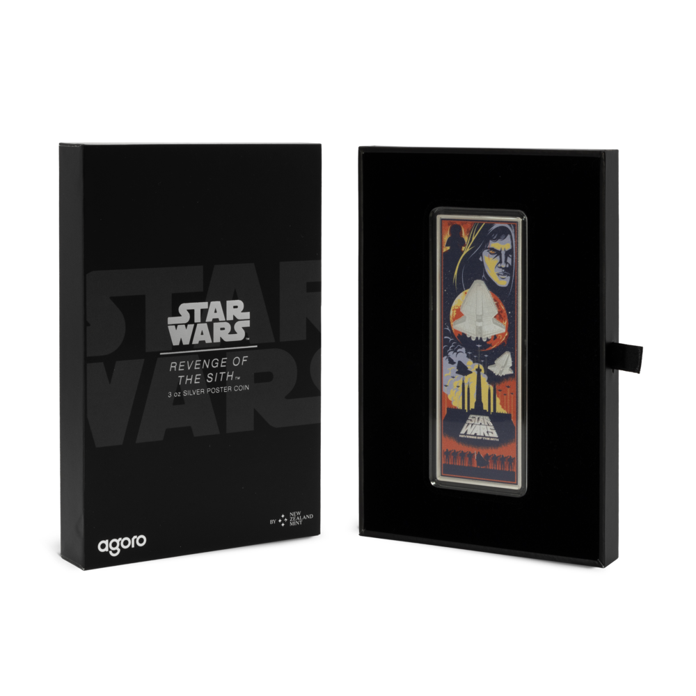 Star Wars™ Revenge of the Sith™ 3 Oz Silver Poster Coin