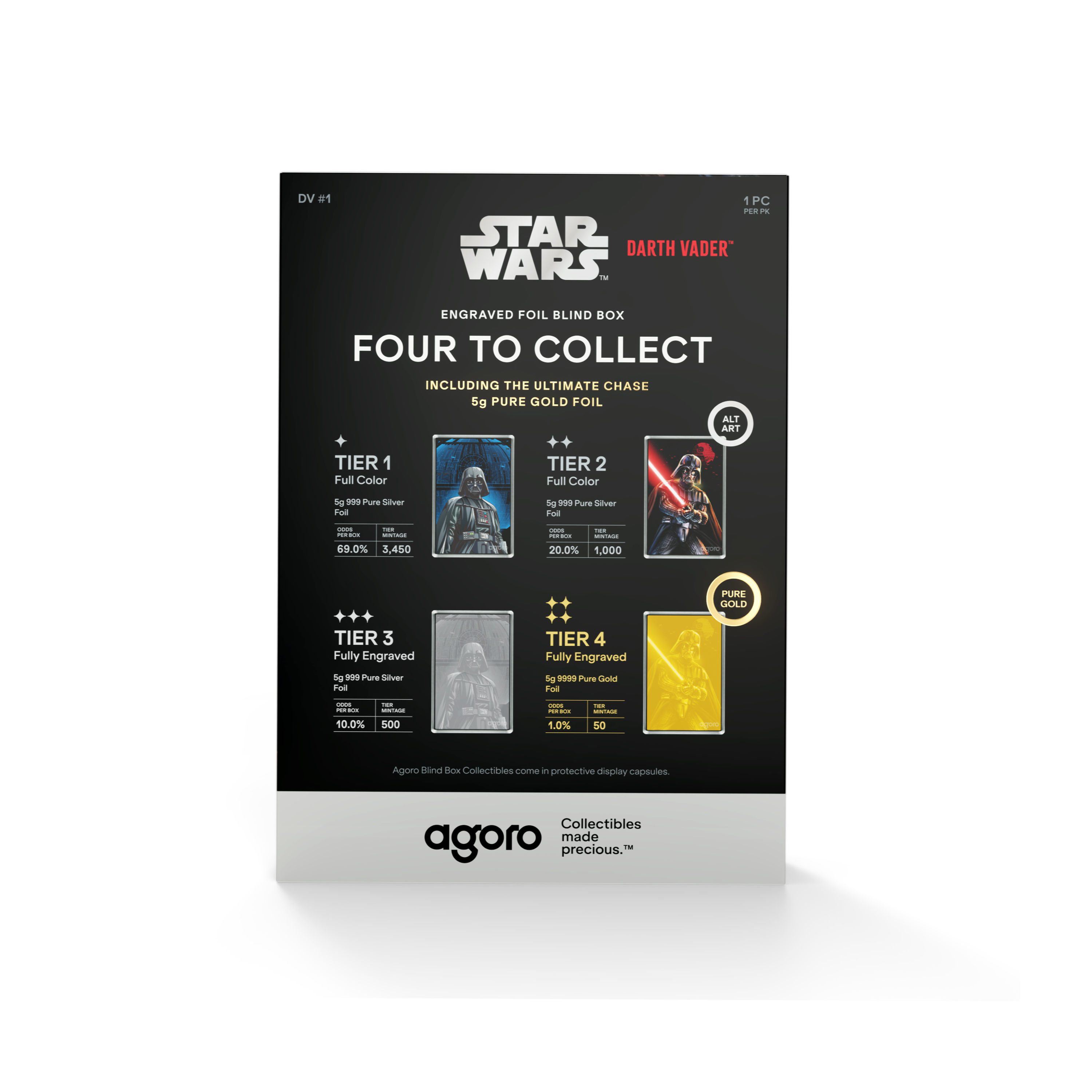 Star Wars™ Darth Vader Foil Blind Box AGORO