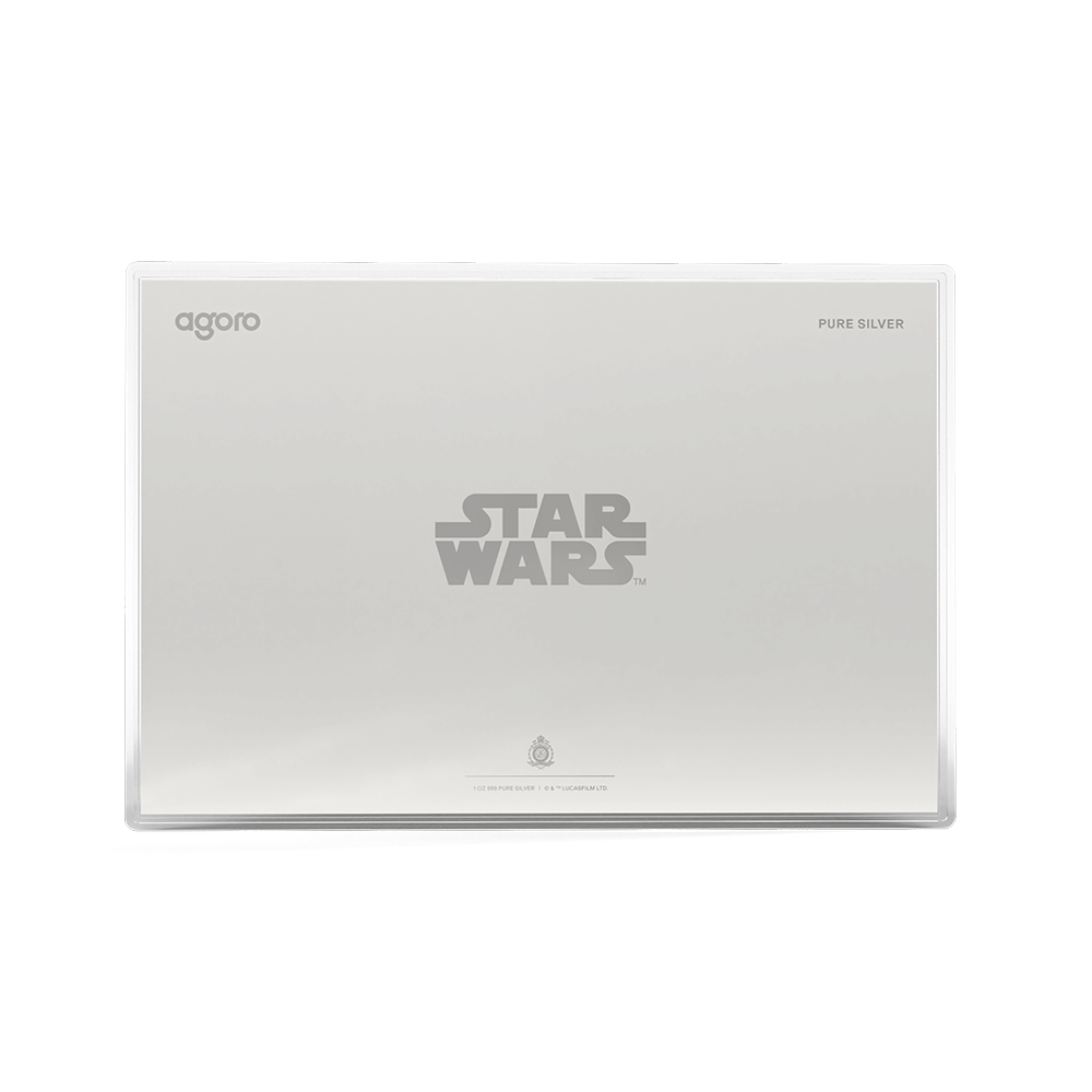 Star Wars™ Concept Art C-3PO™ and R2-D2™ Silver Collectible Foil AGORO