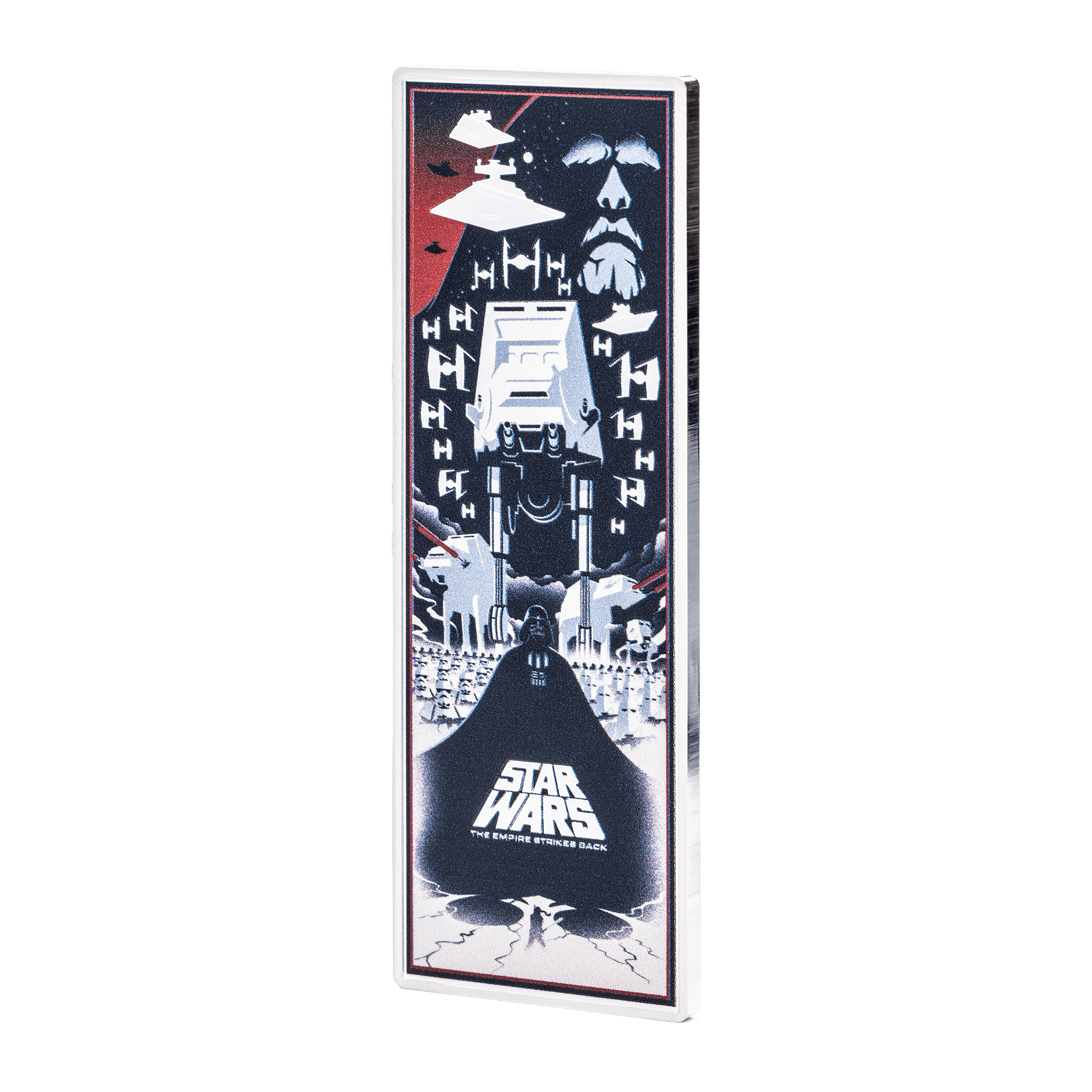 EMPIRE STRIKES BACK Silver Poster 3 Oz Silver Coin $5 Niue 2024 - Parthava coin