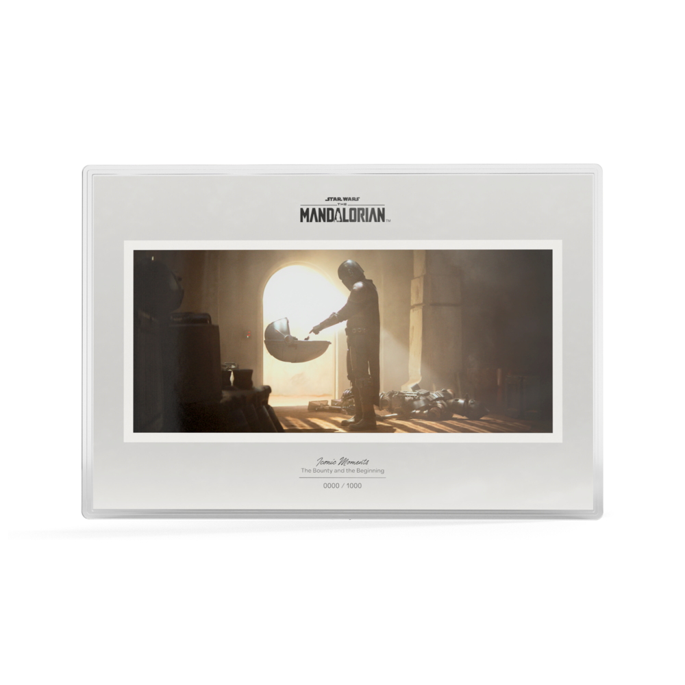 The Mandalorian™ The Bounty and the Beginning Silver Collectible Foil