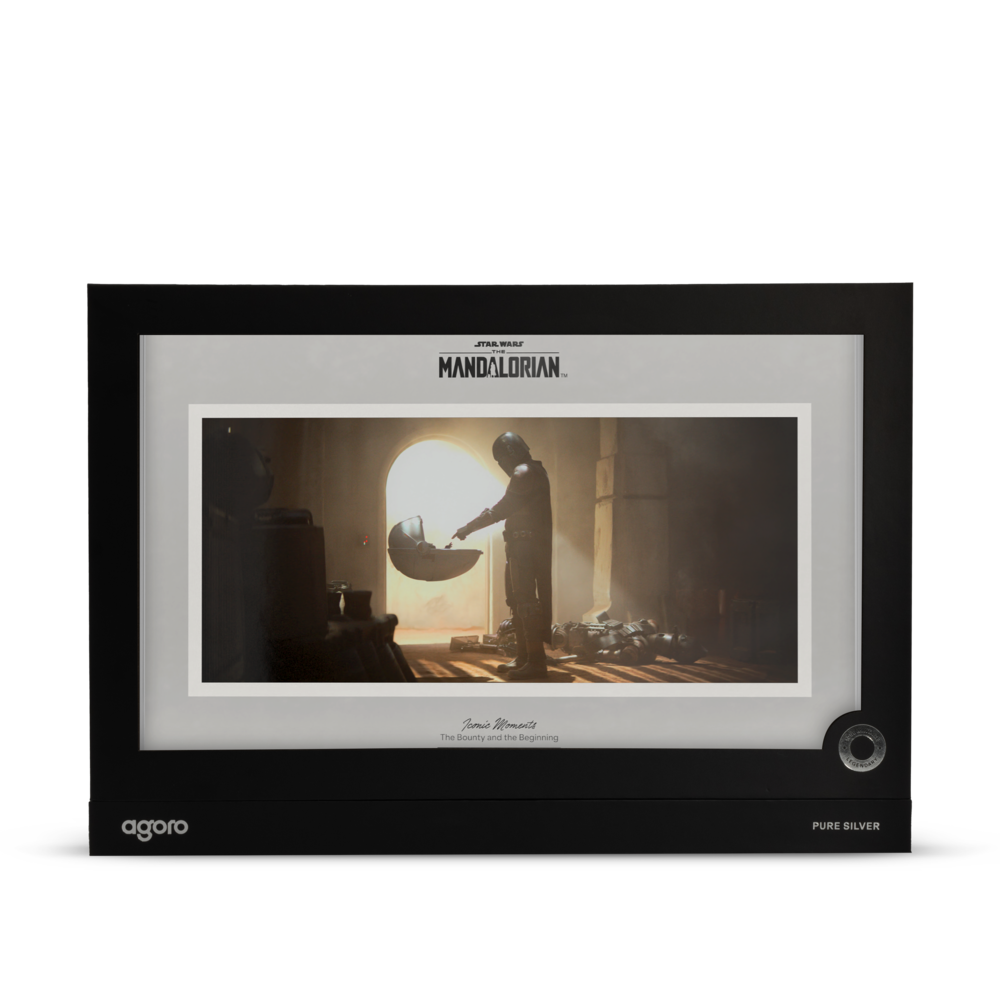 The Mandalorian™ The Bounty and the Beginning Silver Collectible Foil