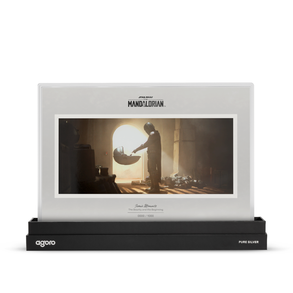 The Mandalorian™ The Bounty and the Beginning Silver Collectible Foil