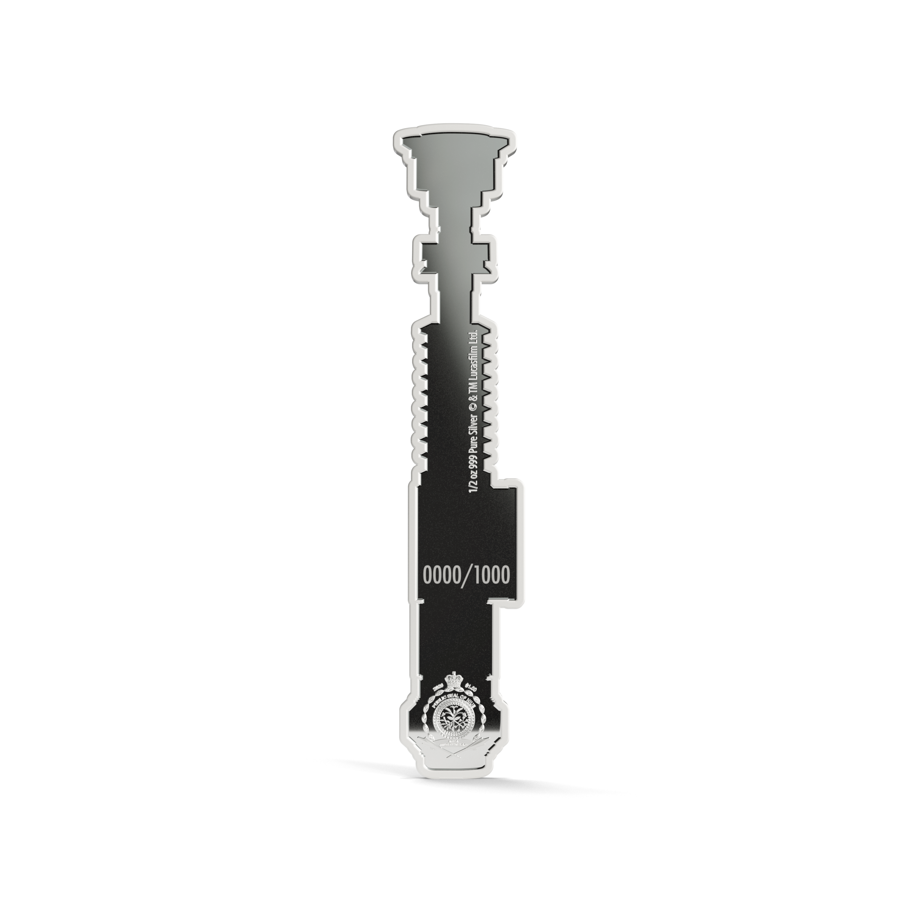 Star Wars™ Obi-Wan Kenobi™ Lightsaber Silver Collectible Set Agoro