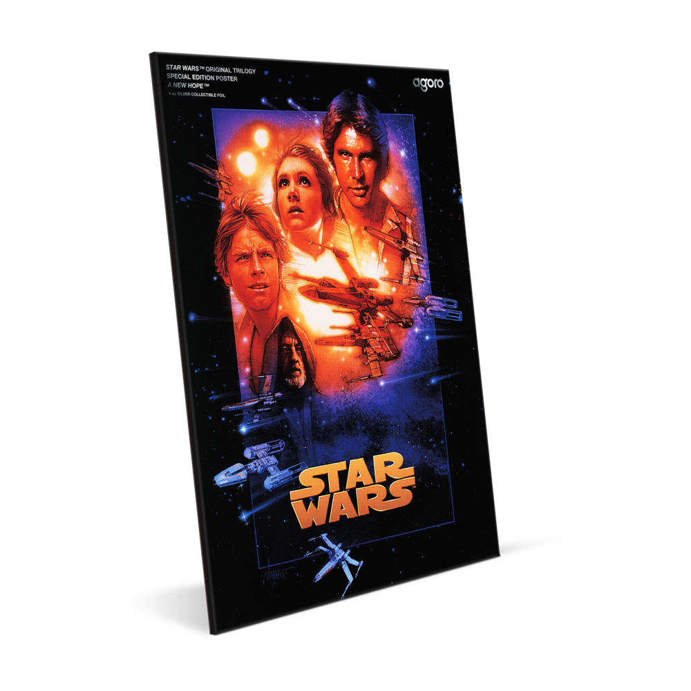 Star Wars™ Special Edition Poster A New Hope™ Silver Foil AGORO