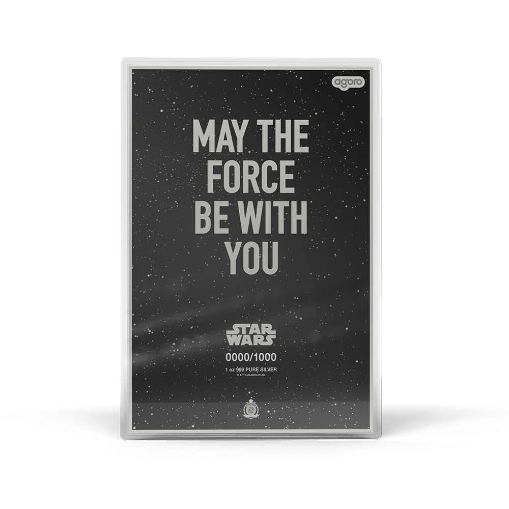 Star Wars™ Special Edition Poster The Empire Strikes Back™ Silver Foil AGORO