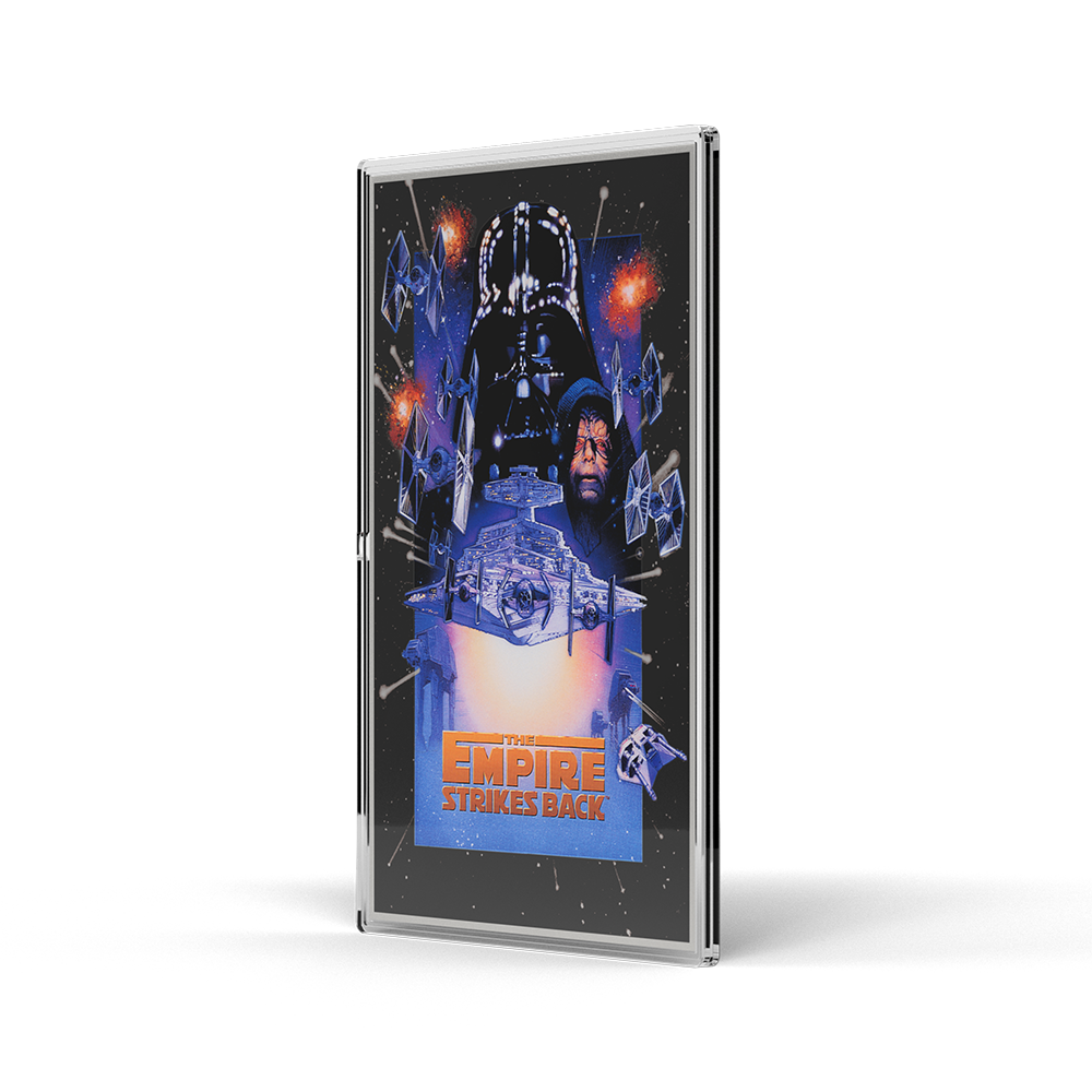 Star Wars™ Special Edition Poster The Empire Strikes Back™ Silver Foil AGORO