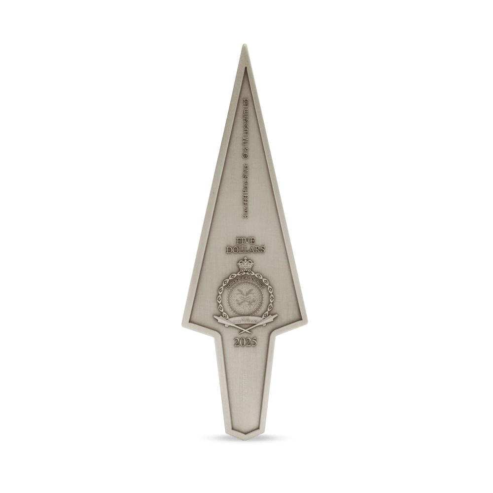 Star Wars™ Executor™ Shaped Silver Coin - PARTHAVA COIN
