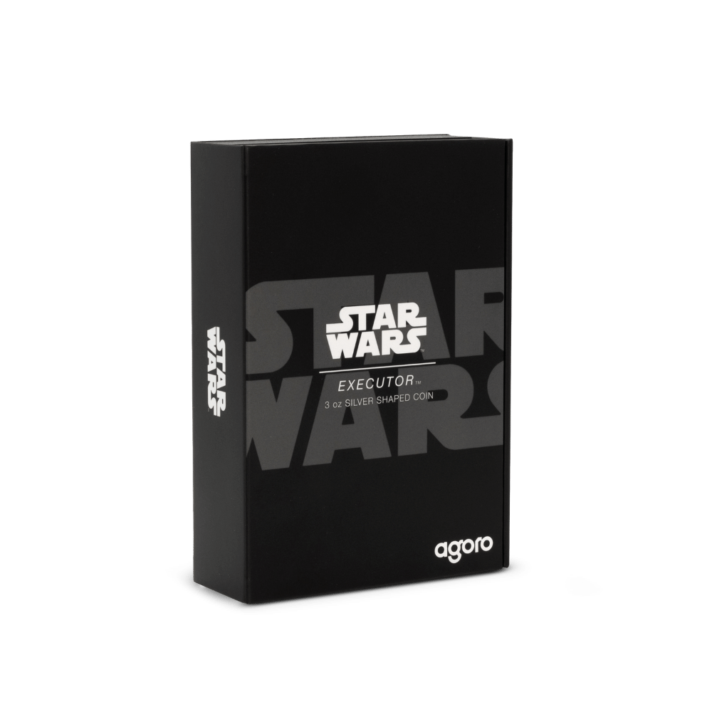 Star Wars™ Executor™ Shaped Silver Coin - PARTHAVA COIN