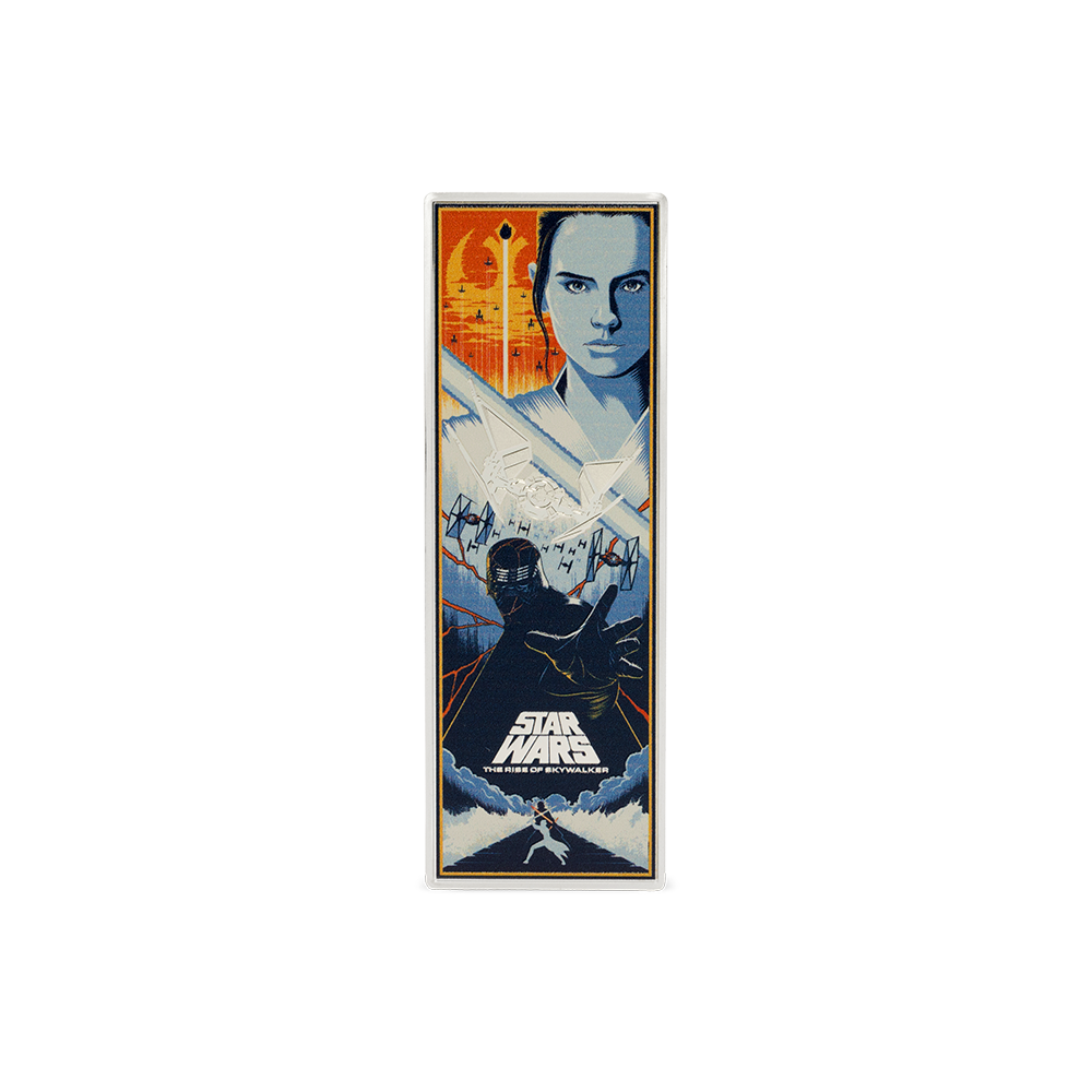 Star Wars™ The Rise of Skywalker™ 3 Oz Silver Poster Coin AGORO