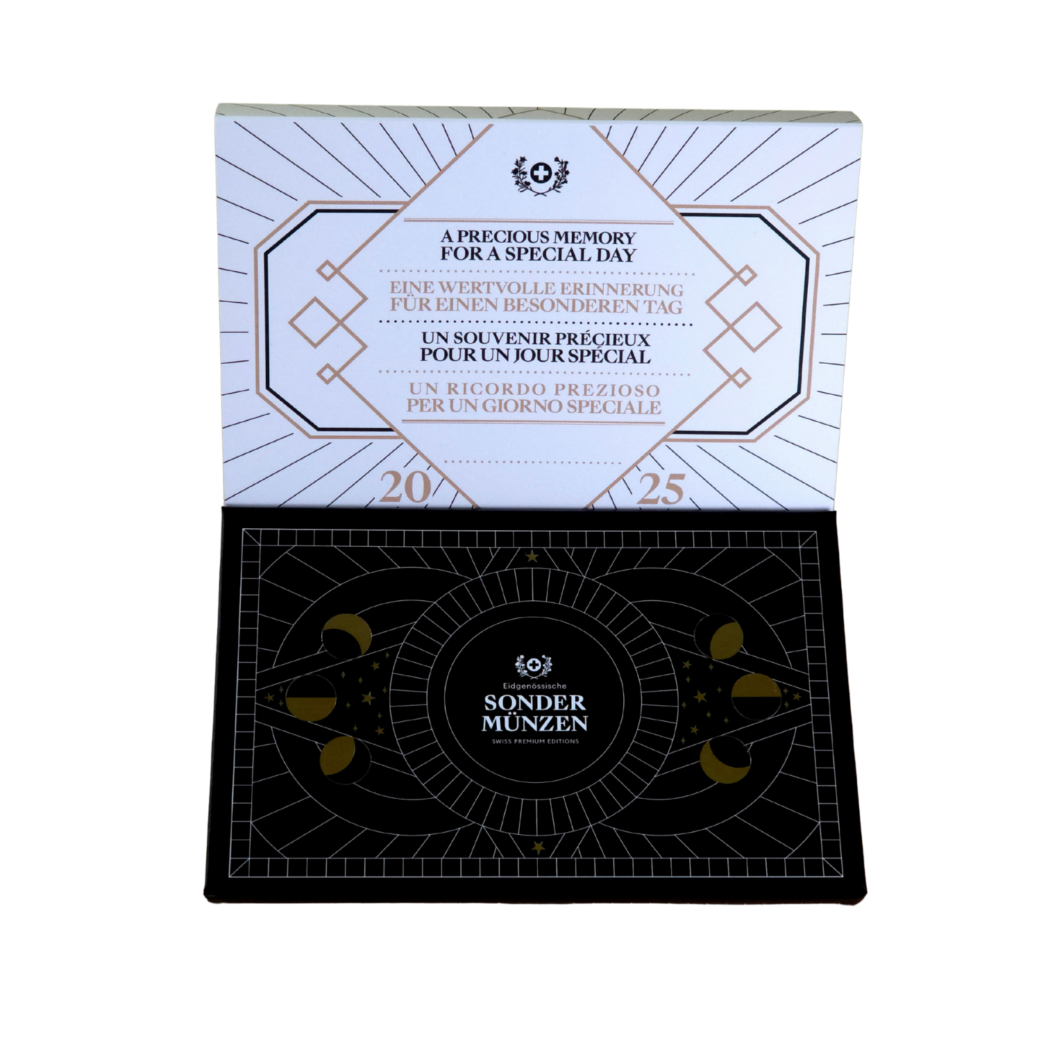 Swiss Birthday Coin Set Swissmint 2025 - black