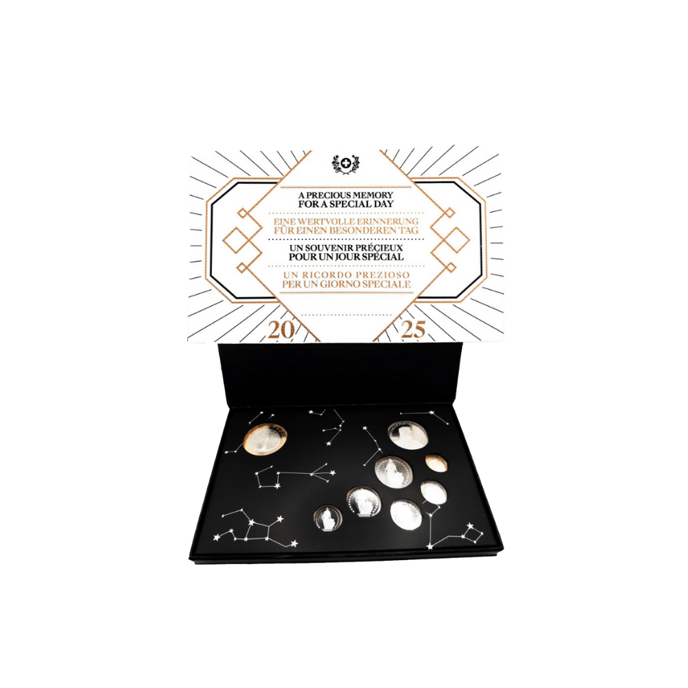 Swiss Birthday Coin Set Swissmint 2025 - black