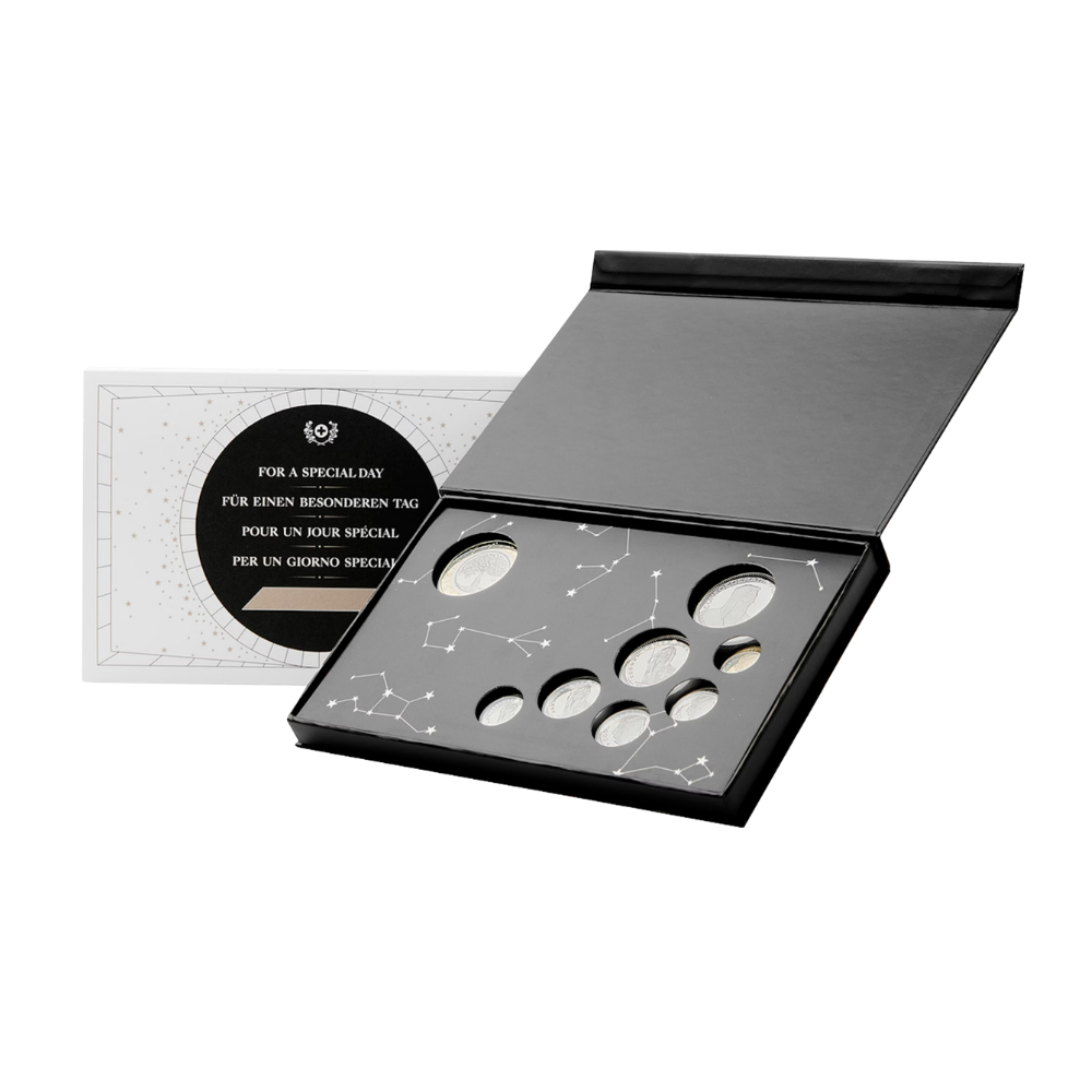 Swiss Birthday Coin Set Swissmint 2026 - black